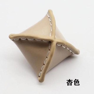 Cao Cấp Chống Hàng Giả Áo Khoác Da Zongzi với Nút Đặc Biệt và Chiếc Lông Thú