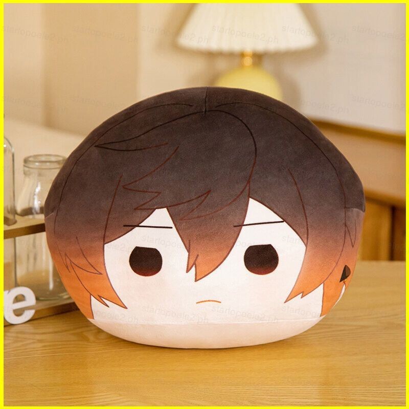 ST2 Genshin Tác Động Anime Ném Gối Sang Trọng Túi Mặt Dây Chuyền Đệm Mềm Cosplay Xiao Zhongli Búp Bê Nhồi Bông Đồ Chơi Trang Trí Nhà