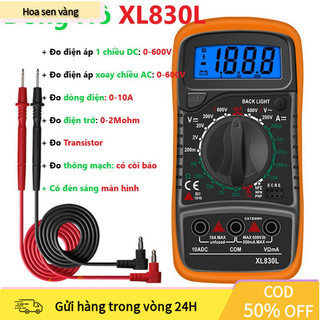 【24H】Đồng Hồ Điện Tử Mini Đa Năng Đo Dc, Ac, Dòng Điện, Điện Trở, Phù Hợp Cho Điện Tử Cơ Bản