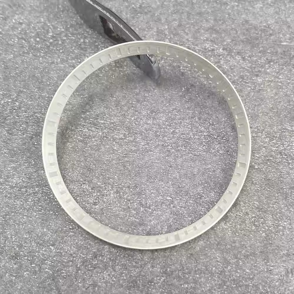 31.3mm Đồng Hồ Chương Nhẫn Cho NH35 NH36 Sửa Đổi Quy Mô Nhẫn Cho SKX007 SKX009 Đồng Hồ Phụ Kiện 27.5mm