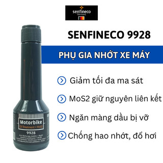 Phụ Gia Nhớt Bảo Vệ Động Cơ Xe Máy Senfineco 9928 Của Đức 60ml - MVN AUTO