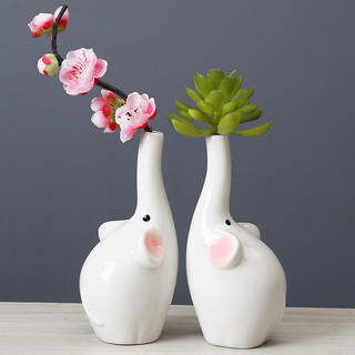 Trang Trí Nhà Cửa Sản Phẩm Mới Làm Vườn Hoạt Hình Động Vật Bình Gốm Dễ Thương Trong Nhà Sáng Tạo Nhà Hoa Ware
