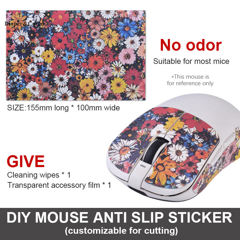 Diaper & CORED 15 * 11cm Miếng Dán Chuột Chống Trơn Trượt DIY Cho Chuột Chơi Game Không Dây Đa Năng Chống Mồ Hôi Chống Mài Mòn Băng Cầm Cho Máy Tính Để Bàn YTH