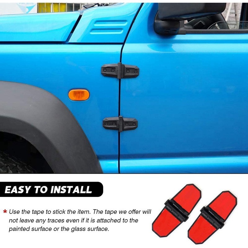 2 Chiếc Cửa Xe Bản Lề Dành Cho Suzuki Jimny 2019 2020 Động Cơ Hood Bản Lề Trang Trí Bao Viền Trang Trí Phù Hợp Với Phụ Kiện