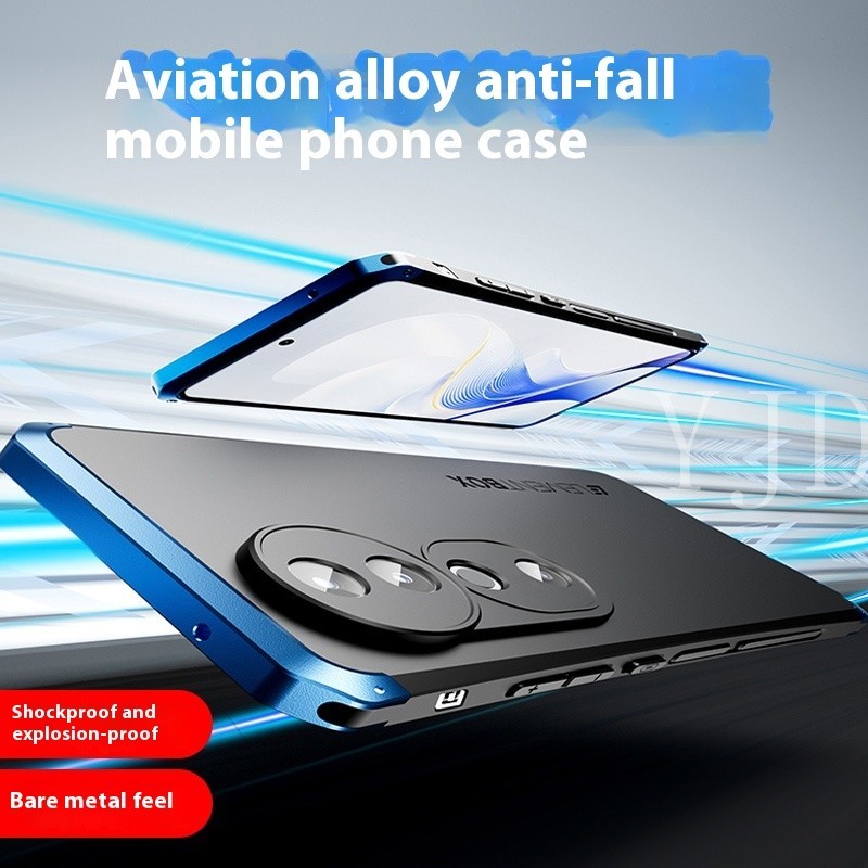 Ốp Lưng Cho Vivo V40 Pro Kim Loại Nối TPU Mờ Bao Gồm Tất Cả Vỏ Điện Thoại Chống Sốc