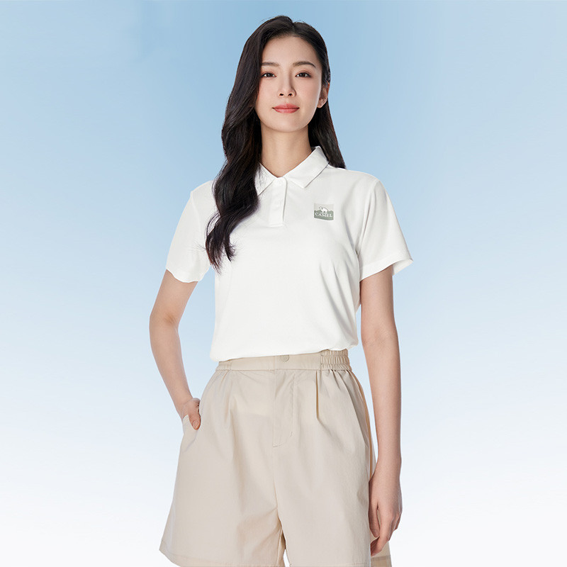 Ảnh Áo thun nam nữ ngắn tay khô nhanh ngoài trời CAMEL CROWN Áo thun thoáng khí POLO 1