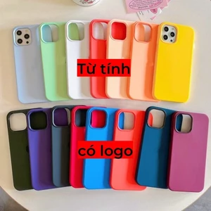 Silicon lỏng từ tính cho iphone 12 / 13 / Promax / pro / mini / Vỏ điện thoại chất lượng cao Bật lên hoạt hình