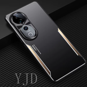 Ốp Lưng Cho Vivo V40 Pro Hợp Kim Nhôm Kim Loại Bao Gồm Tất Cả Vỏ Điện Thoại Chống Sốc