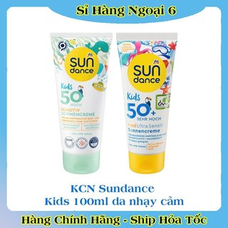 [MẪU MỚI] Kem chống nắng Sundance Kids đi biển, đi bơi chống nước tốt cho mặt và body cho bé của Đức