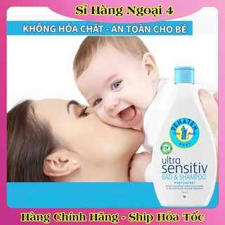 [auth] Sữa tắm gội chống cảm Penaten 400ml Đức cho bé từ sơ sinh [ Mẫu mới nhất đủ bill] [Hot]