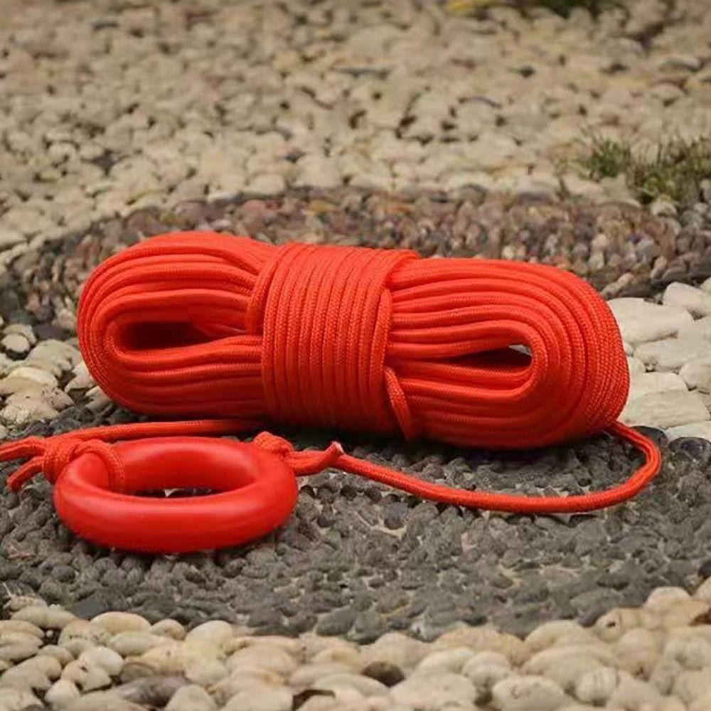 ICUCKO Dây cứu sinh thể thao dưới nước, nhẹ 20m phản quang, bền chắc
