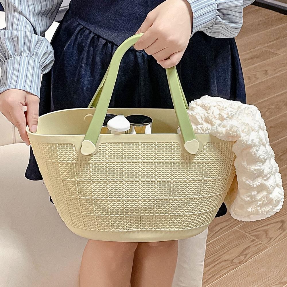Giỏ đựng đồ lặt vặt AWNGD, Giỏ tắm thời trang đa chức năng, Giỏ tắm dung tích lớn sáng tạo