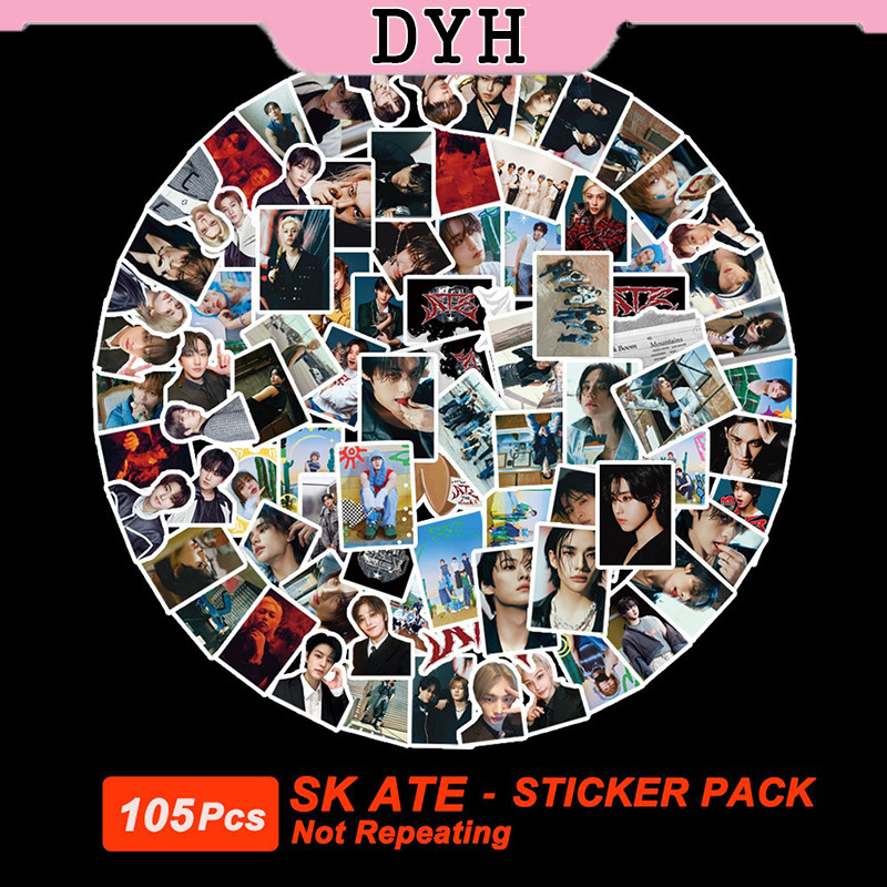 Dih 105 Cái / bộ Stray Kids Sticker KPOP ATE Photo Sticker DIY Nhật Ký ...