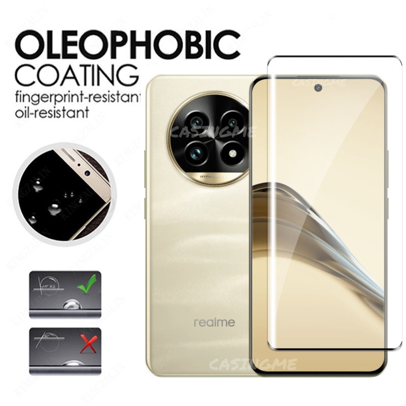Realme 13 Pro + 5G 2024 Phim Bảo Vệ Màn Hình 2 Trong 1 Cho Realme 13Pro 13Pro + 13 Pro + 13 + 13X 5G 4G 2024 Full Cover Kính Cường Lực Mặt Trước Ống Kính Mặt Sau