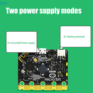 Dta Micro: Bit V2 Micro Bit Go Edition BBC Microbit Dành Cho Trẻ Em DIY Ban Phát Triển BBC Microbit V2.0Board PO