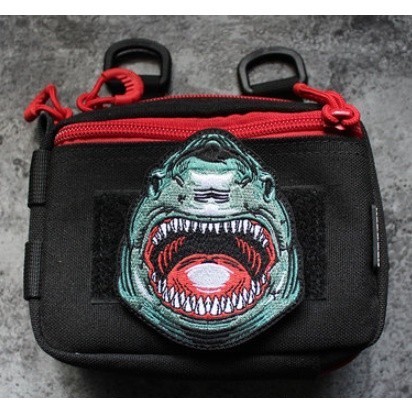 Patch_miếng dán velcro cá mập retro