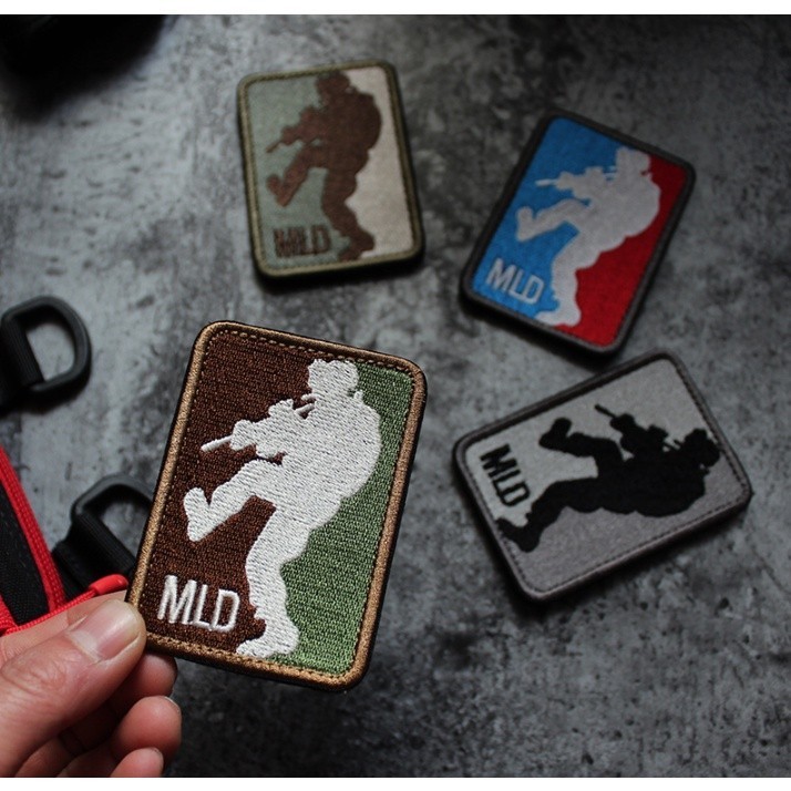 Patch chiến thuật MLD đột nhập_đạp cửa xông vào _retro