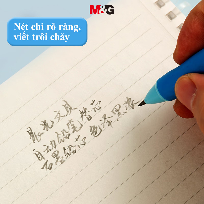 Product image M&G Overstriking Pencil Refill 2B 2.0mm Màu ngẫu nhiên Lõi mạnh Bút chì nạp lại Bút chì Propelling Bài thi Đồ dùng học tập 6Sticks-1Set ASL37902 3
