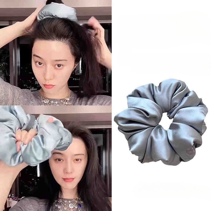 Dây buộc tóc Scrunchy thời trang mới, phong cách Hàn Quốc, dành cho phụ nữ