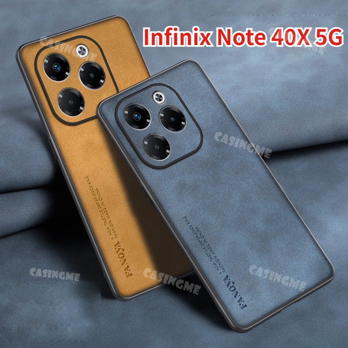Infinix Note 40X 5G 2024 Vỏ Điện Thoại Họa Tiết Da Cừu Da Cho Infinix Note 40X Note40X Note40 40 X InfinixNote40X 5G 4G Bảo Vệ Ống Kính Ốp Lưng Chống Sốc