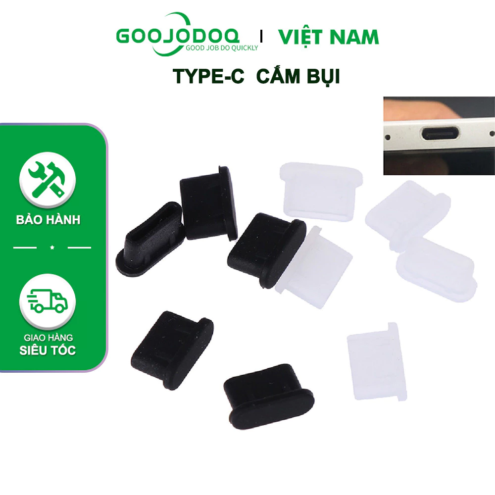 Phích cắm chống bụi Type-C
