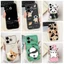 Tecno Pova 6Neo Ốp Lưng Thẩm Mỹ Sang Trọng Thời Trang Gấu Trúc Dễ Thương Hoa Mèo Sơn Vỏ Điện Thoại Tecno Pova 6 Neo Ốp Lưng