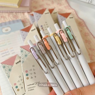 Set bút bi màu Nhật Bản Uni-ball ngòi 0.38mm, 0.5mm nhiều màu