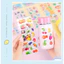 Sticker 3D nổi trang trí sổ sách, bình nước, điện thoại chống thấm nước