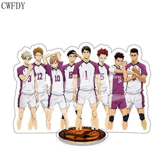 Mô hình Standee Anime Haikyuu Figures Acrylic Stand Volleyball Boys Decor bàn làm việc kệ tủ góc học tập