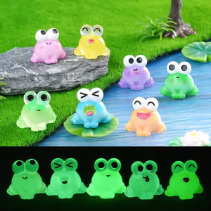 Sáng Tạo Và Đáng Yêu Phát Sáng Trong Bóng Tối Mắt Ếch Bể Cá Đèn Ngủ Mini Ếch Trang Trí Cảnh Quan Rêu Microscenery Làm Vườn Trang Trí Túi Mù Quà Tặng DIY Mang Theo Để Bàn Thu Nhỏ