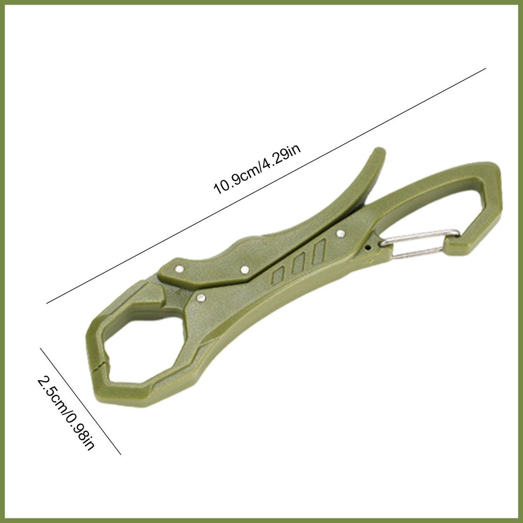 Kẹp Câu Móc Khóa Ngoài Trời Đa Năng Câu Cá Kẹp Găng Tay Kẹp Carabiner Mở Lớn Carabiner Câu Cá kouvn