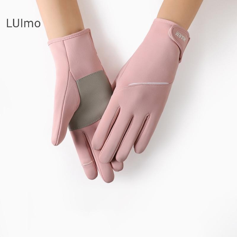 Luimo Găng Tay Mùa Đông Cho Nam Nữ Găng Tay Ấm Áp Màn Hình Cảm Ứng Chống Thấm Nước Đi Bộ Đường Dài Trượt Tuyết Câu Cá Đi Xe Đạp Ván Trượt Tuyết Găng Tay Chống Trơn Trượt SBS