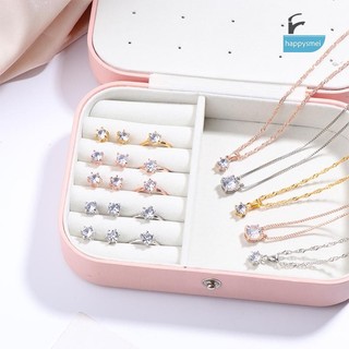 [Gi] Vòng cổ nữ Bông tai Vòng tay đính đá Nữ thông thường Bộ trang sức nữ VN