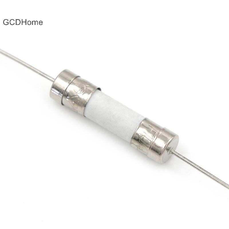Gcdhome 5 Cái 10A 250V gốm thân trục cầu chì cho tivi lcd, v.v. 5 * 20mm HOT