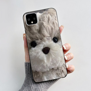 Dành Cho Google Pixel 4 XL Pixel4 Ốp Lưng Mới Nhất 2024 Thiết Kế Hoạt Hình Trái Tim In Hình Trái Tim Silicon Màu Đen Mềm Cho Pixel 4 XL 4XL Vỏ