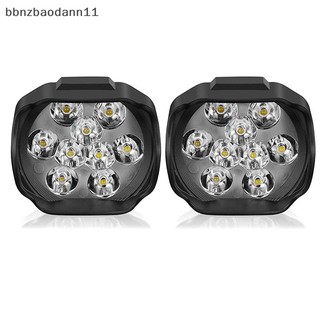 [Bbnzdd] Đèn Pha Xe Máy 9 LED 6W DC12V Điểm Siêu Sáng Trắng Đèn Làm Việc Xe Đạp BVAH