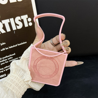 Ốp Lưng Họa Tiết Da Cừu Retro Cho Samsung Galaxy Z Flip 7 Flip 6 Flip 5 Flip 4 Flip 3 5G Sạc Không Dây Từ Tính