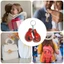 SUNKISSD Đấm Mitten Mặt Dây Chuyền, Túi Charm Găng Tay Quyền Anh Đỏ Móc Chìa Khóa, Sáng Tạo 2D Phẳng Acrylic Cá Tính Hóa Móc Khóa Cặp Đôi Chìa Khóa Xe Hơi Cho Nam Nữ