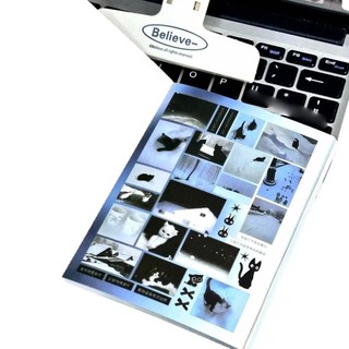 [Giao hàng từ Việt Nam] Nhãn dán trang trí NOOKSTORY, Sách dán Kawaii Y2K thiết kế dễ thương, Nhãn dán tạp chí DIY 24 trang phong cách cổ điển có thể tháo rời
