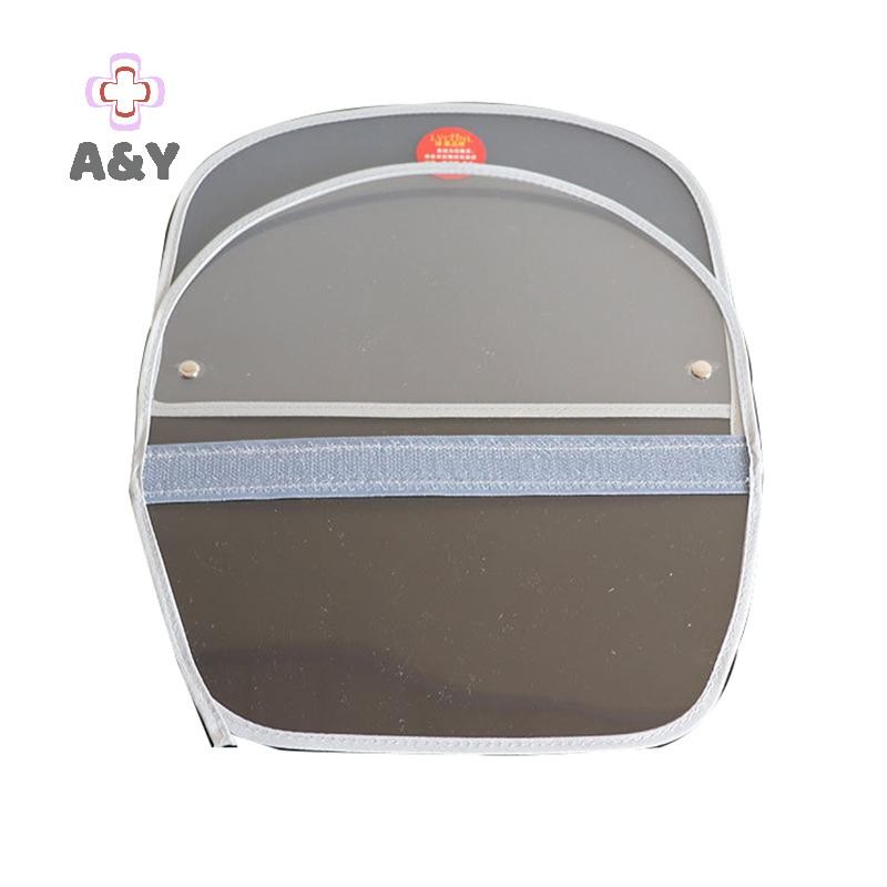 Tấm che mũ áo mưa A & Y Tấm che mưa có thể tháo rời Mũ Poncho Bảo vệ mặt Tấm che mưa trong suốt để thay thế tấm bảo vệ mặt.