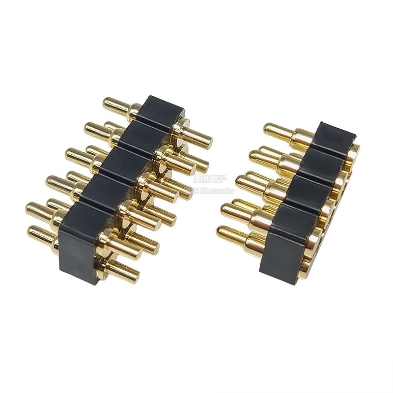 Pogopin Spring Thimble Cao Dòng Điện Đôi Đầu Nối Nam Nữ Mạ Vàng Miếng Dán Thử Nghiệm Đầu Dò Ăng Ten Thimble