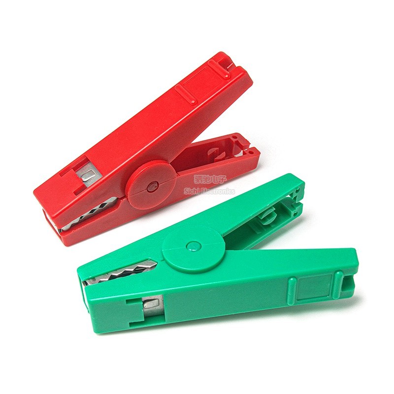 50A Kẹp Cá Sấu Hiện Tại Cao 80MM Mở Dài 20MM Kẹp Cáp Sạc Cáp Kiểm Tra Chì Điện Pin Kẹp