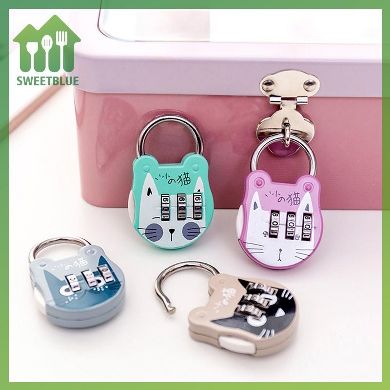 SWEET Mã Số Khóa Chống Trộm Mạnh Cho Vali Hành Lý, Ngăn Kéo, Tủ, Ba Lô, Ký Túc Xá, Du Lịch
