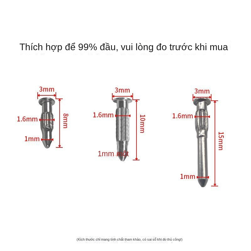 [COD] Khóa Thắt Lưng Nam Tự Động – Đầu Khóa Kèm Vít, Đinh Tán, Chốt Nối, Phụ Kiện Sửa Chữa Dây Nịt Nam