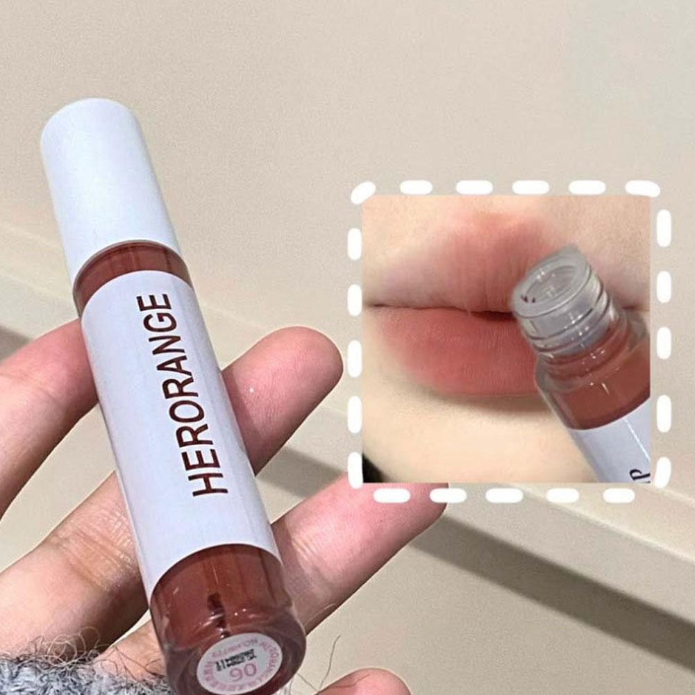 Son môi Velvet Matte Lip Glaze Trang điểm lâu trôi Gloss Cup Matte Son chống dính P8k1