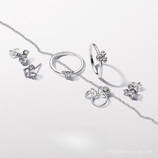 Bông tai hình Mickey và Minnie Mouse từ Disney, thiết kế lấp lánh