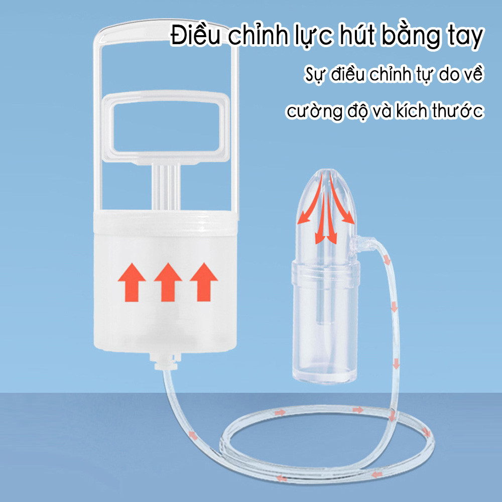 Baby Manual Nasal Suction Device Infant Nasal Aspirator Newborn Baby Nasal Congestion Nasal Passage Cleaner