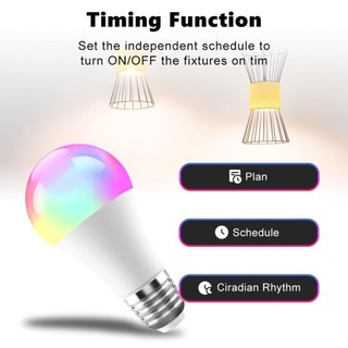 Thông RGB Màu Đổi Điều 9W độc quyền 220V Khiển Sáng Sống Độ Có 10W Không LED Gian Thể Chỉnh Tạo Đèn Minh Động Bóng quà