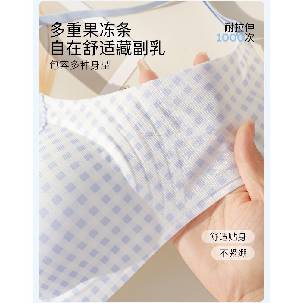 Quần lót liền mạch Áo ngực nhỏ mỏng mùa hè dành cho nữ