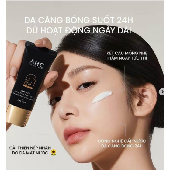 KEM CHỐNG NẮNG AHC AQUA RICH SUN CREAM 30ML